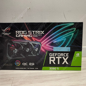 Asus rog stirx 3080ti(로그 스트릭스)