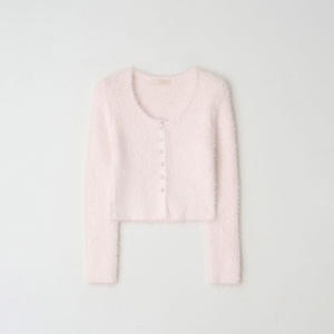 더위시 leeds Winter vase slim cardigan 아이,핑크 새상품