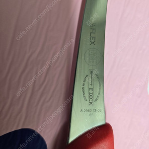 에프딕 f.dick 에르고그립 13cm 1/2flex 뼈칼 정육칼 21cm 레드그립, 레드스피릿 헥토르+전용칼집+ 바베큐 포크