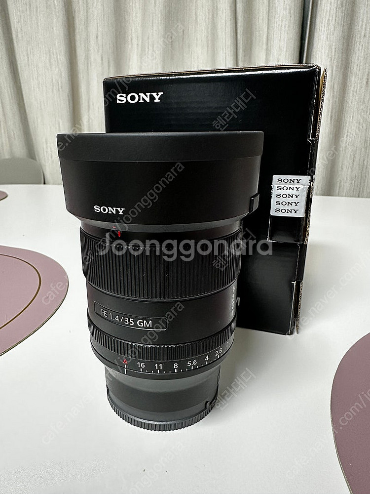 소니 SEL35F14GM 신동급팝니다.--2