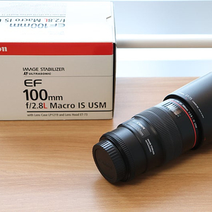 캐논정품렌즈 EF100mm 2.8L 백마엘 팝니다.