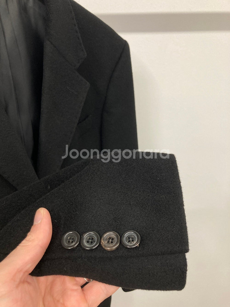 100,32 클럽모나코 캐시미어 울 싱글 코트, 캘빈클...--3