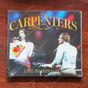 카펜터즈 Carpenters Live In Japan 1972 CD 미개봉