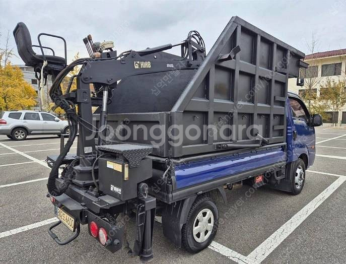 1.2톤집게차 봉고3 소형 크레인 중고집게차 판매합니다--7