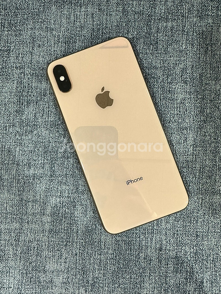 아이폰XS MAX 256G 골드 배터리 77% 상태좋은...--0