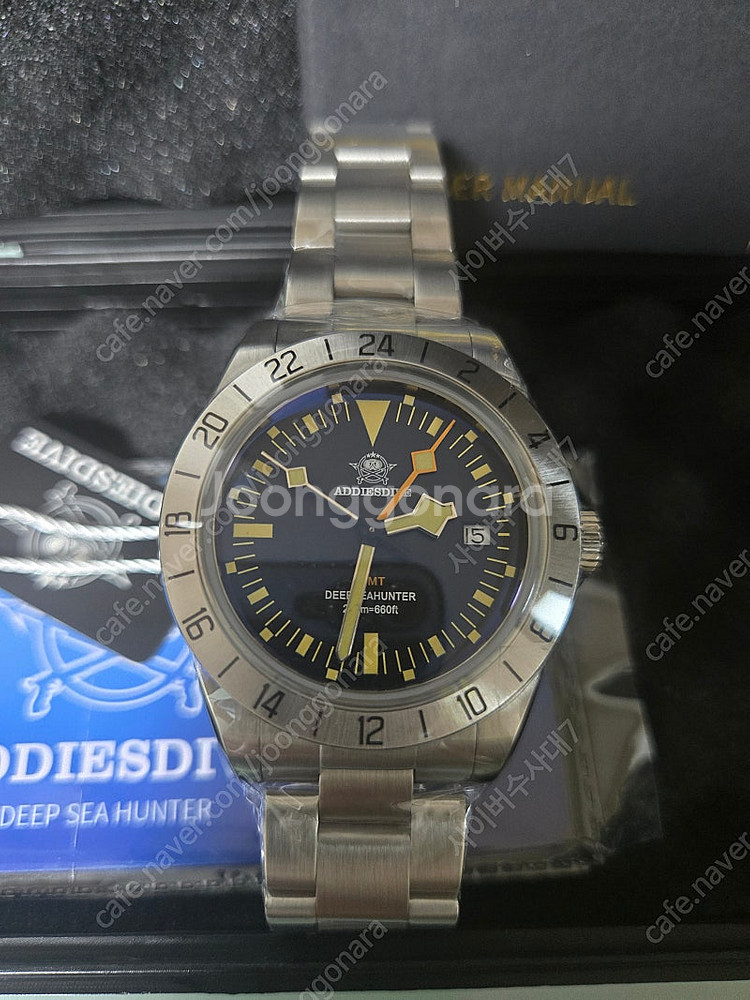 ADDIESDIVE GMT 롤렉스 익스 오마주 새제품 ...--3