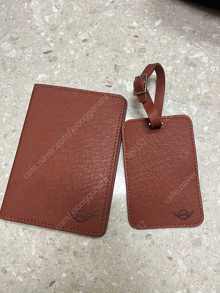 미니쿠퍼 여권케이스 & 네임텍--3