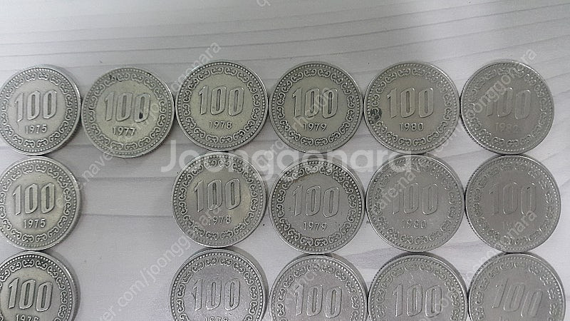 10원100원 500원 옛날동전--3