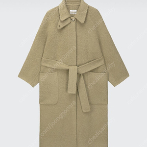 모노하 Single Long Coat Khaki