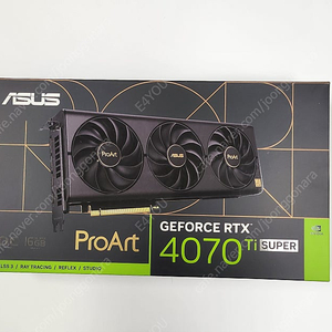 [미개봉] ASUS ProArt 지포스 RTX 4070 Ti SUPER O16G 판매