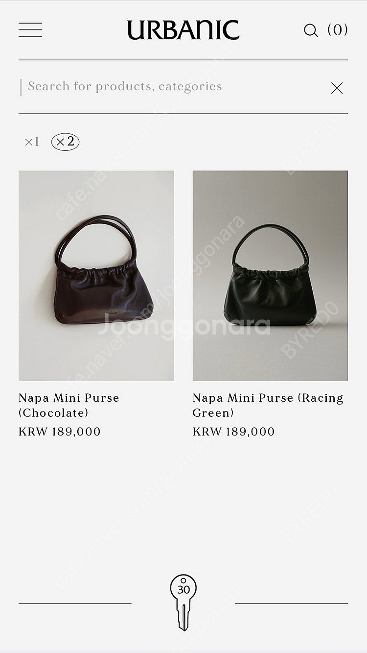 URBANIC30 얼바닉30 napa mini purs...--1
