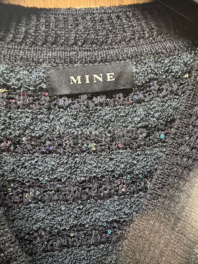 마인 글리터 가디건 . 오브제 . 타임. 랑방 . 제품--2