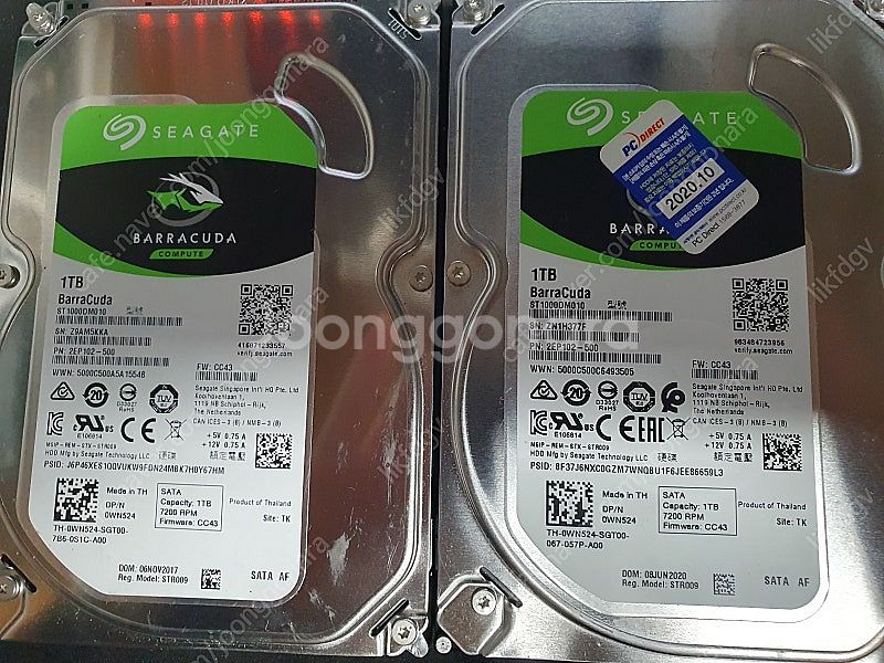 하드 3TB, 2TB, 1TB 등 각각 팝니다 3.5인...--5