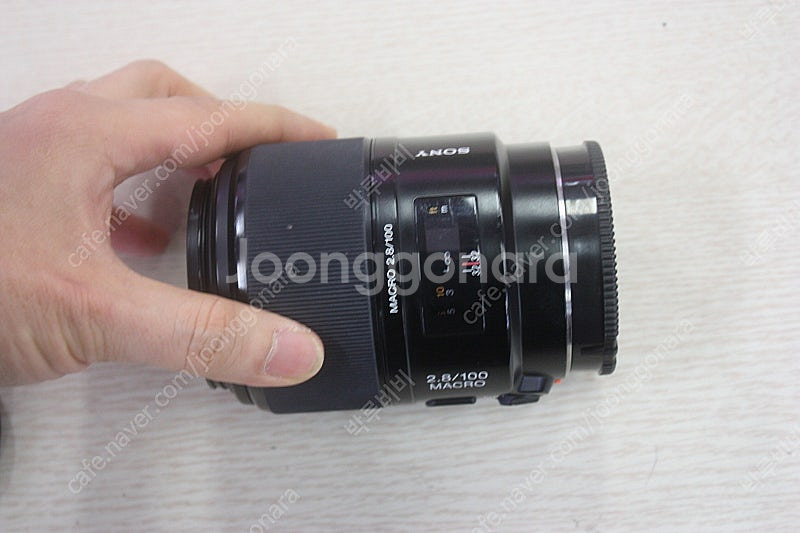 소니 100mm 마크로 알파마운트--2