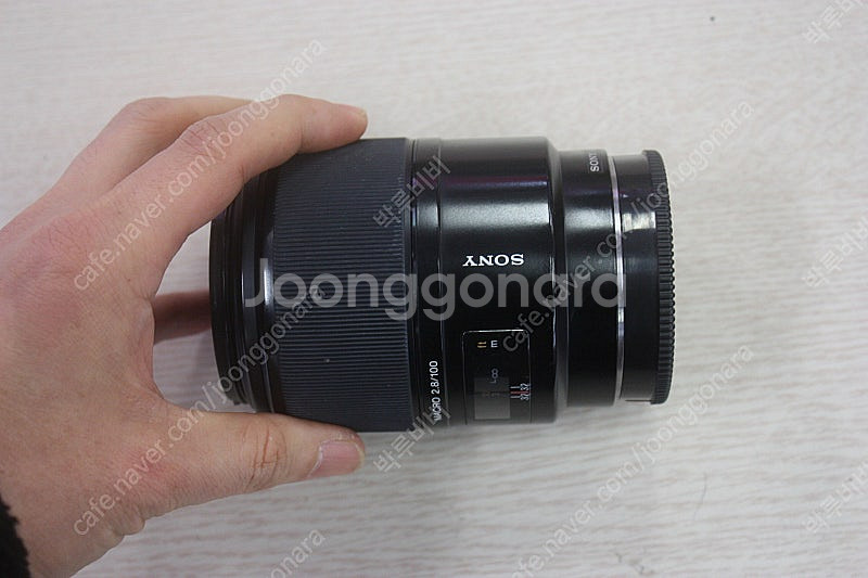 소니 100mm 마크로 알파마운트--3