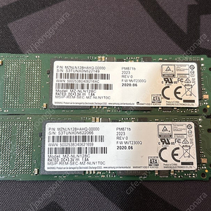 삼성 HP 하이닉스 m.2 ssd 128g