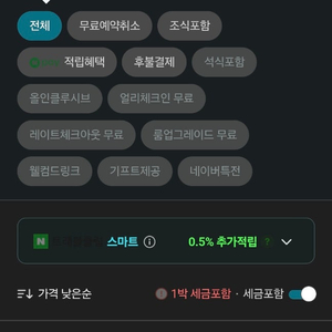 소피텔 앰배서더 호캉스 크리스마스 이브 킹베드 레이크뷰