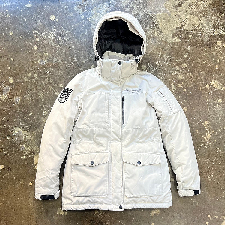 90) 디스커버리 구스다운 패딩 점퍼 데상트 내셔널지오그래픽 뉴발란스--0