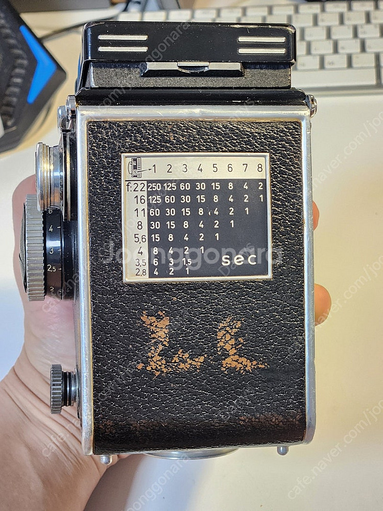 롤라이플렉스 f2.8e Plannar 중형 필름카메라--2