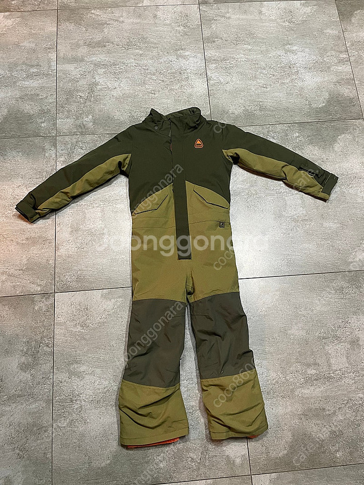 버튼 보드복 스키복 아동 xs 110-120--0