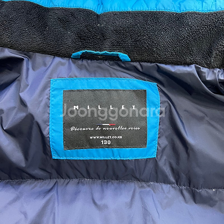 130) 밀레 키즈 주니어 덕다운 패딩 점퍼 노스페이스 아이더 네파--5