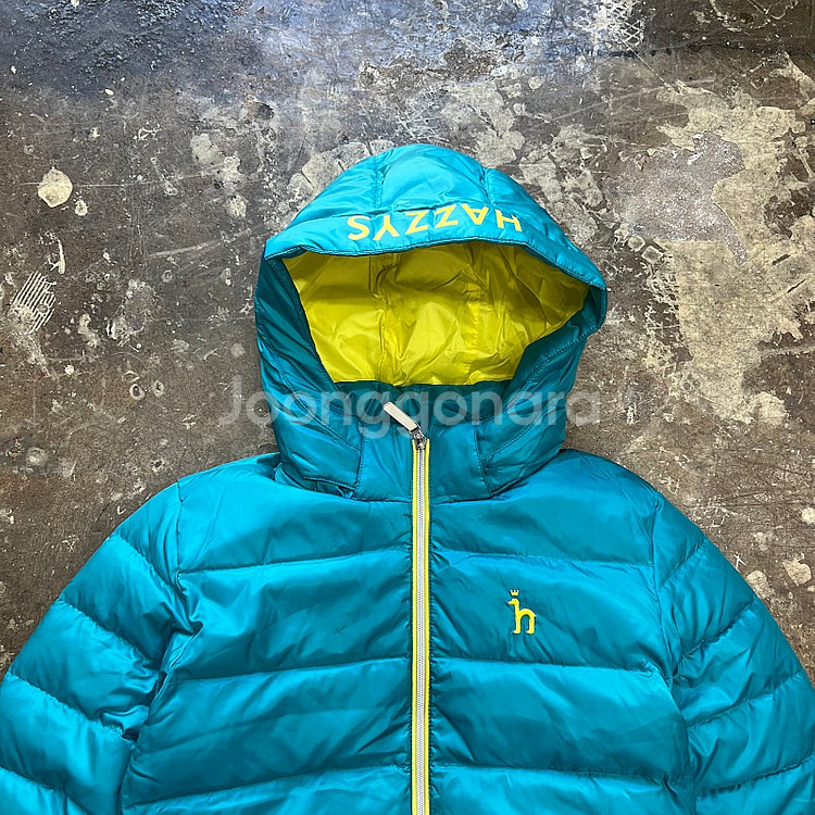 150) 헤지스 주니어 키즈 덕다운 패딩 점퍼 남녀공용--1