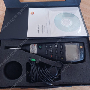 소음측정기 software testo 816-1