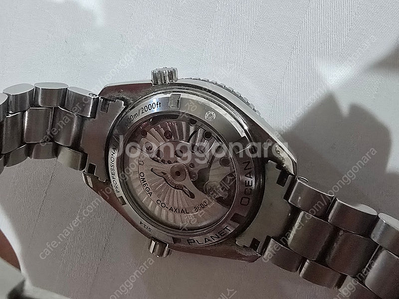 오메가 씨마스터 플래닛오션 화이트 42mm 360만 급...--5