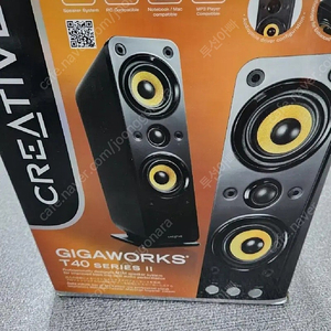 CREATIVE GIGAWORKS T40 II 스피커 판매합니다