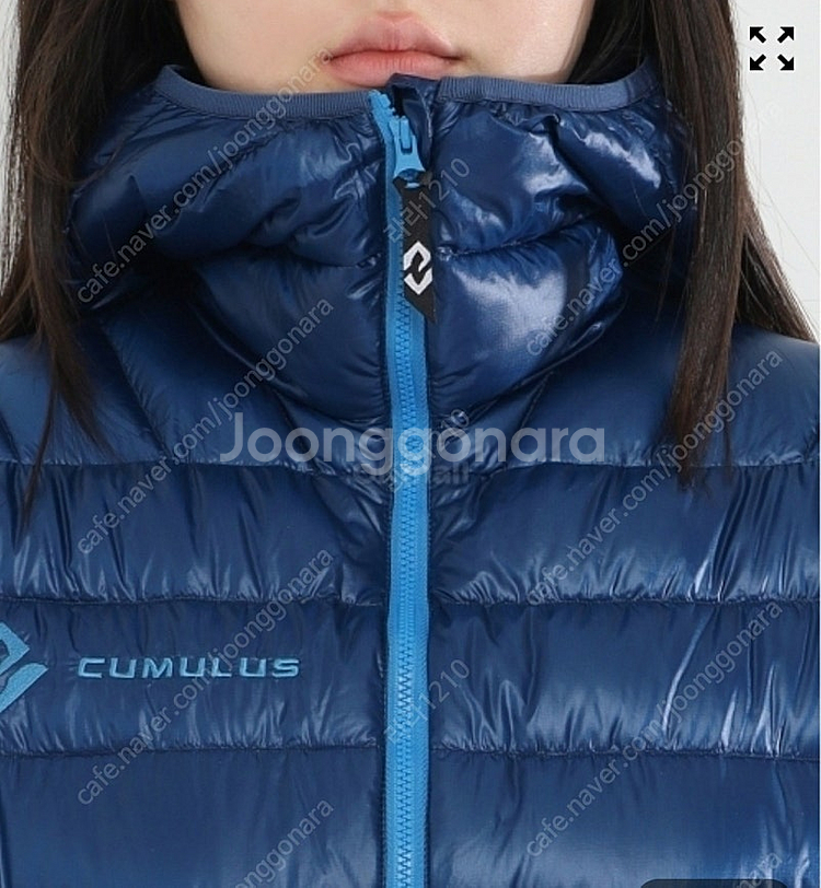 큐물러스 인크레딜라이트 구스다운 후디자켓 M--2
