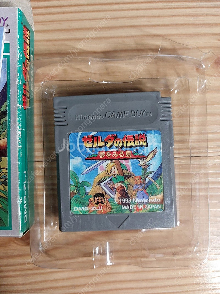 GB 젤다의 전설 꿈꾸는 섬 곽팩 팝니다--6