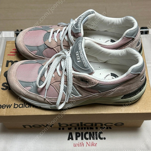 뉴발란스 991(M991PNK) 샤이핑크 280사이