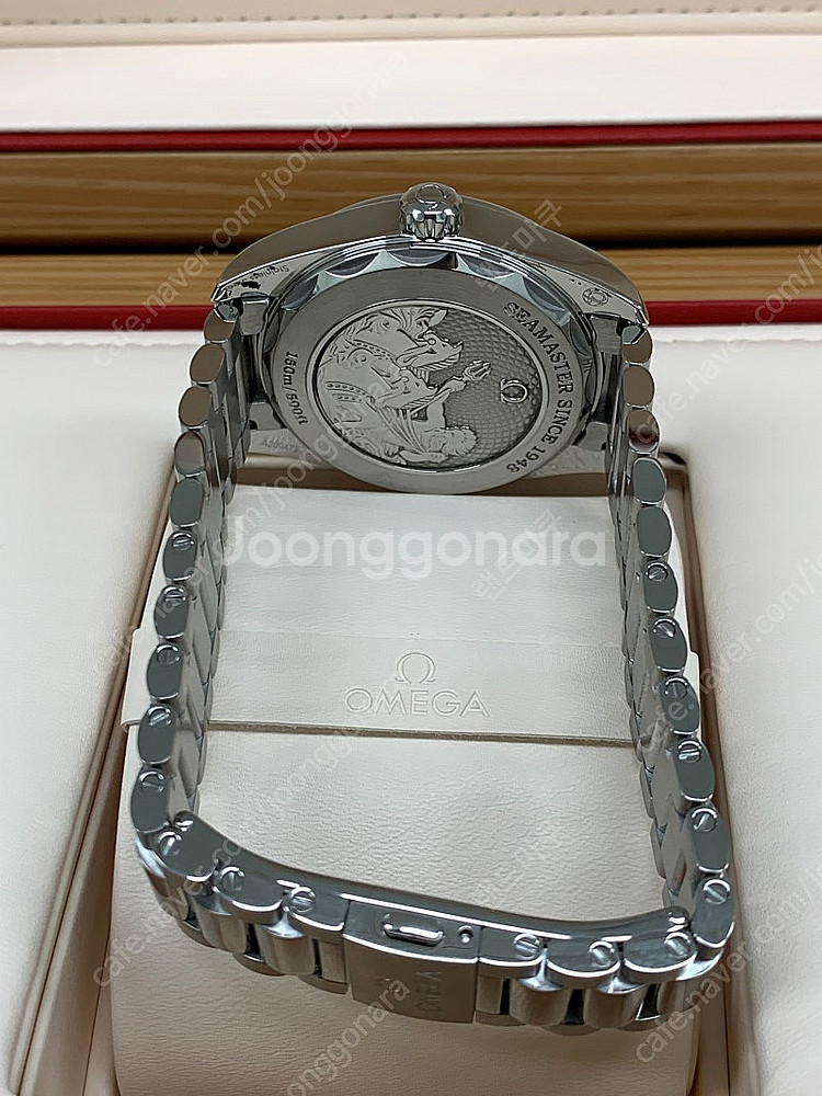 오메가 씨마스터 아쿠아테라 38mm 38미리 썸머블루 ...--8