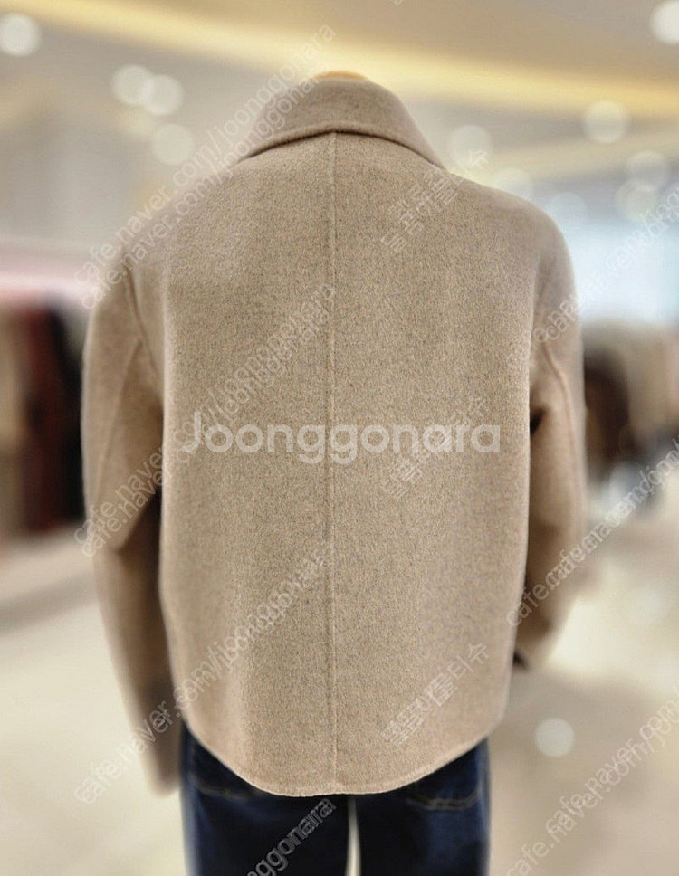 코인코즈 핸드메이드 카라넥 숏코트--1