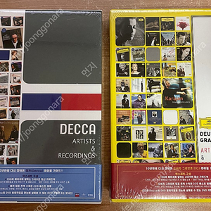 데카(Decca) 레이블 가이드/ 데카 : 아티스트와 레코딩 [2CD] / 도이치 그라모폰(DG)레이블 가이드/도이치 그라모폰 : 아티스트와 레코딩 [2CD](미개봉)