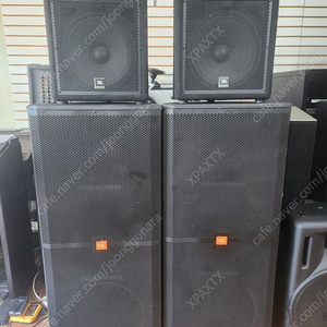 JBL 12인치스피커300w ATAKA15인치떠블스피커통당1200w 총4통일괄125만원