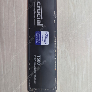 Crucial T500 NVMe M.2 SSD 1TB 판매합니다