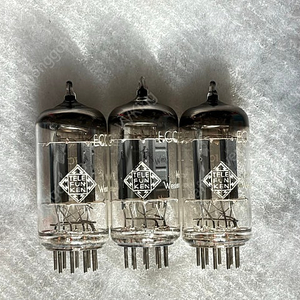 Telefunken 텔레푼켄 12AX7/ECC83 <> NOS 메치 3개 판매