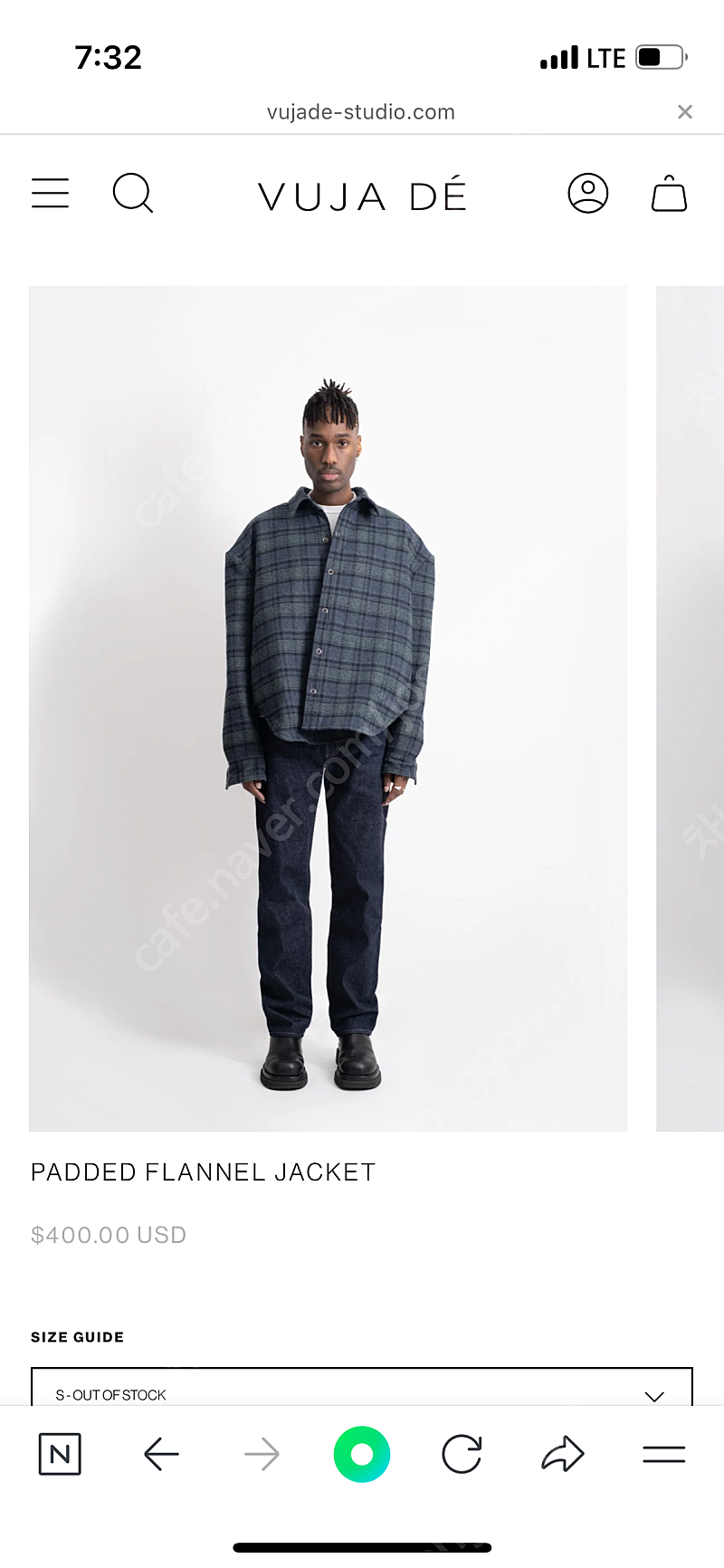 VUJA DE studio padded flannel ...--0