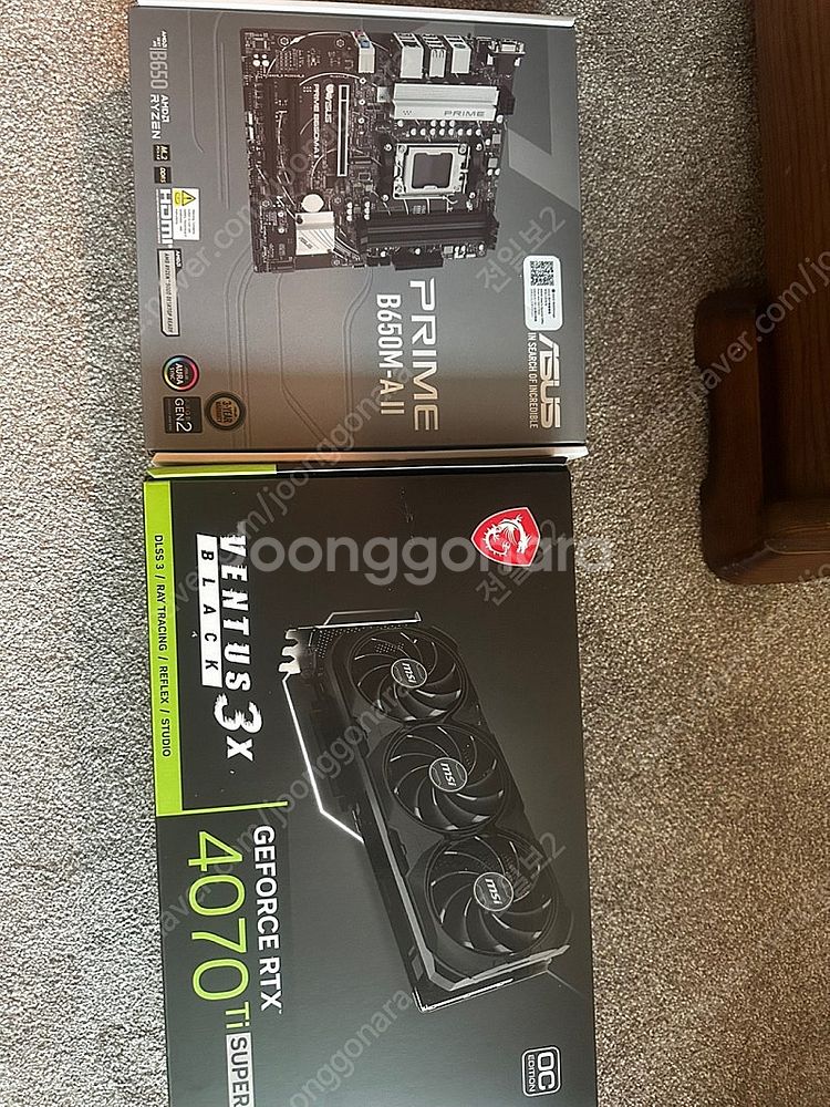 rtx4070ti 미개봉 본체 판매합니다--2