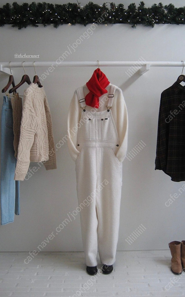 더바넷 세일 플러피 모헤어 니트 그레이 Grey Fluffy--2