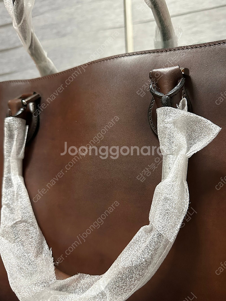 (미개봉) 벨루티 / 스크리토 베네치아레더 남자토트백 ...--8
