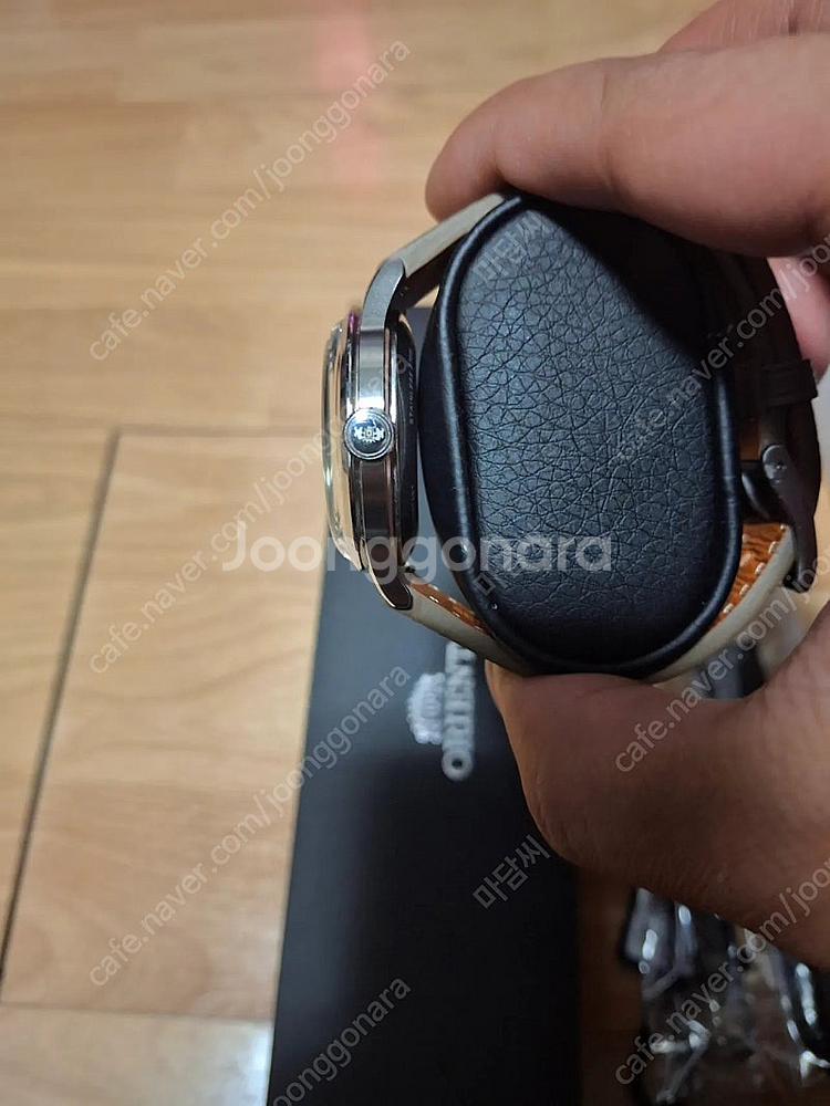 오리엔트 밤비노 크림 38미리 판매합니다--2