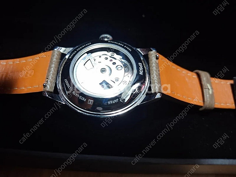 오리엔트 밤비노 크림 38미리 판매합니다--4