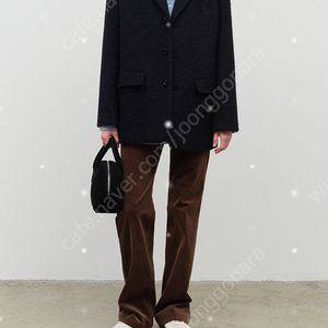 던스트 3 Button Boucle wool jacket (네이비색상, xs사이즈) 던스트자켓