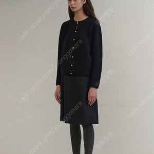 Lo61 엘오육일 매기 울스커트 네이비 S maggie wool skirt Navy