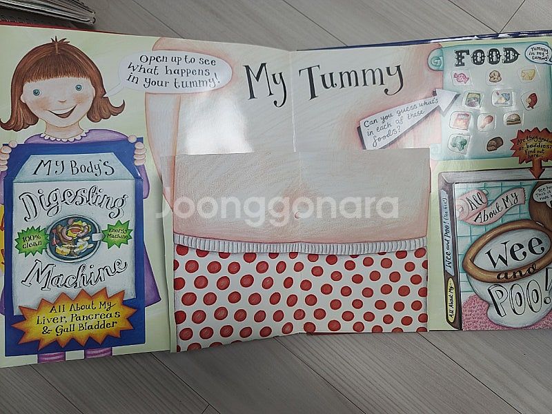 my pop-up body book 팝업북 원서--2