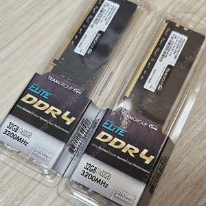 팀그룹 DDR4-3200 (32gb) 22-22-22-52