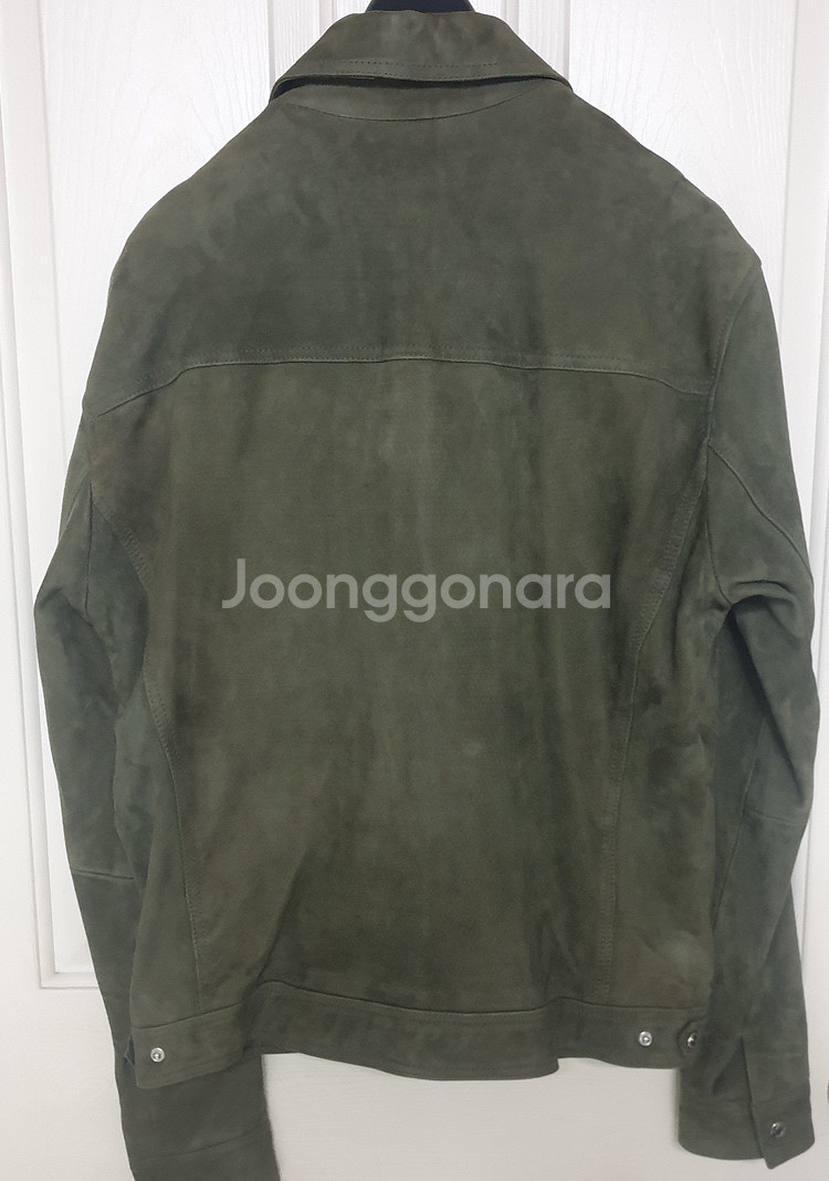REISS 남성 염소가죽 스웨이드 재킷 XL 팝니다.--2