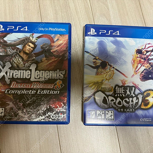 ps4/ps5 진삼국무쌍7 맹장전 영문판, 무쌍오로치3 팝니다!